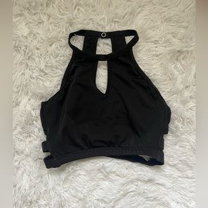 AS Black Dance Sports Bra / Crop Top
